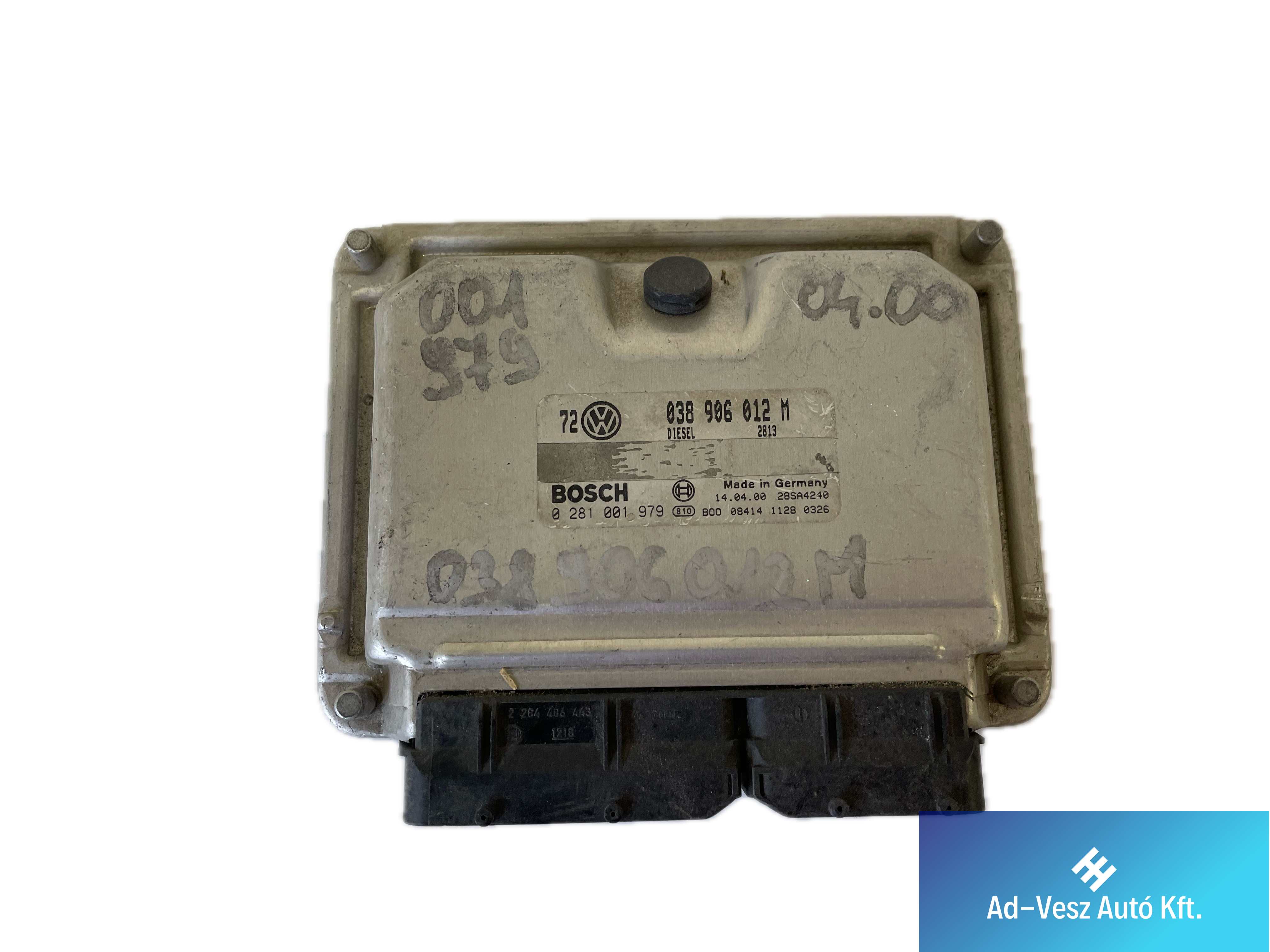 BOSCH Motorvezérlő 038906012M